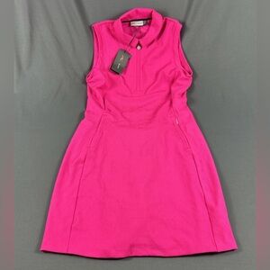 KJUS Womens Dress Hartlee Texture Medium Pink Polyester Spandex